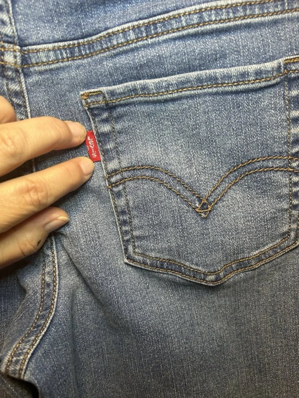Levi’s Girls 16 Regular High Rise Bootcut Jeans Adjustable Waist